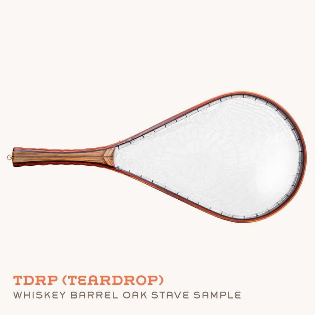 Rubber Landing Net - Teardrop